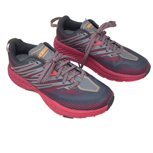 Hoka One One Speed Goat 4 Running Shoes Trail Sneakers CPPNK 1106527 Size 9.5 - Picture 1 of 10